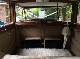 Vintage Rolls Royce for weddings in Windsor